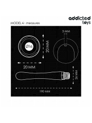 ADDICTED TOYS LIMPIADOR ANAL CON ADAPTADOR UNIVERSAL MODELO 4