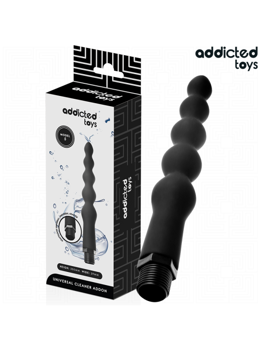 ADDICTED TOYS LIMPIADOR ANAL CON ADAPTADOR UNIVERSAL MODELO 5