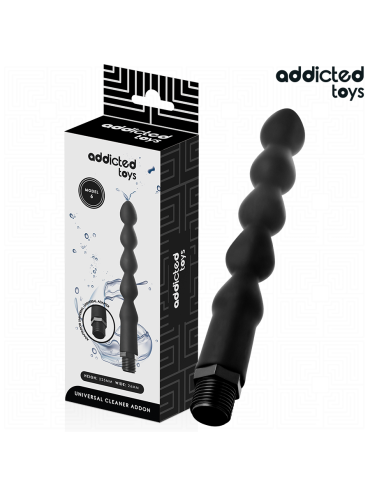 ADDICTED TOYS LIMPIADOR ANAL CON ADAPTADOR UNIVERSAL MODELO 6
