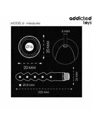 ADDICTED TOYS LIMPIADOR ANAL CON ADAPTADOR UNIVERSAL MODELO 6