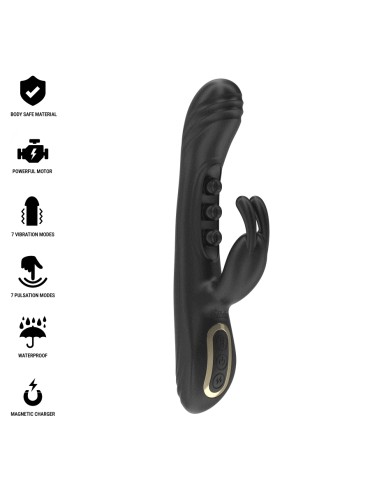 IBIZA VIBRADOR RABBIT PERLAS CON PULSACION