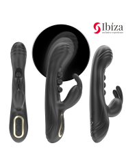 IBIZA VIBRADOR RABBIT PERLAS CON PULSACION