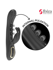 IBIZA VIBRADOR RABBIT PERLAS CON PULSACION