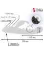 IBIZA VIBRADOR RABBIT PERLAS CON PULSACION