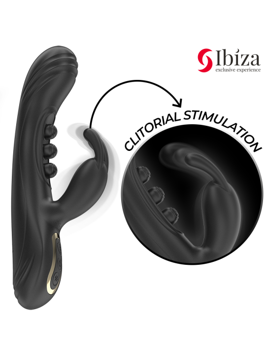 IBIZA VIBRADOR RABBIT PERLAS CON PULSACION