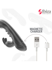 IBIZA VIBRADOR RABBIT PERLAS CON PULSACION