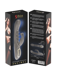 IBIZA VIBRADOR RABBIT PERLAS CON PULSACION