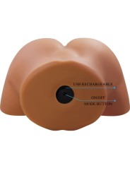 CRAZY BULL GERIANN TRASERO FEMENINO REALISTA VIBRADOR SUCCIONADOR CON SONIDO 55 KG