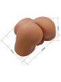 CRAZY BULL GERIANN TRASERO FEMENINO REALISTA VIBRADOR SUCCIONADOR CON SONIDO 55 KG