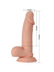 BAILE BEAUTIFUL ENCOUNTER ZEBULON DILDO REALISTICO FLEXIBLE 194 CM NATURAL