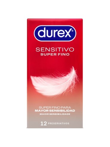 DUREX SENSITIVO SUPER FINO 12 UNIDADES