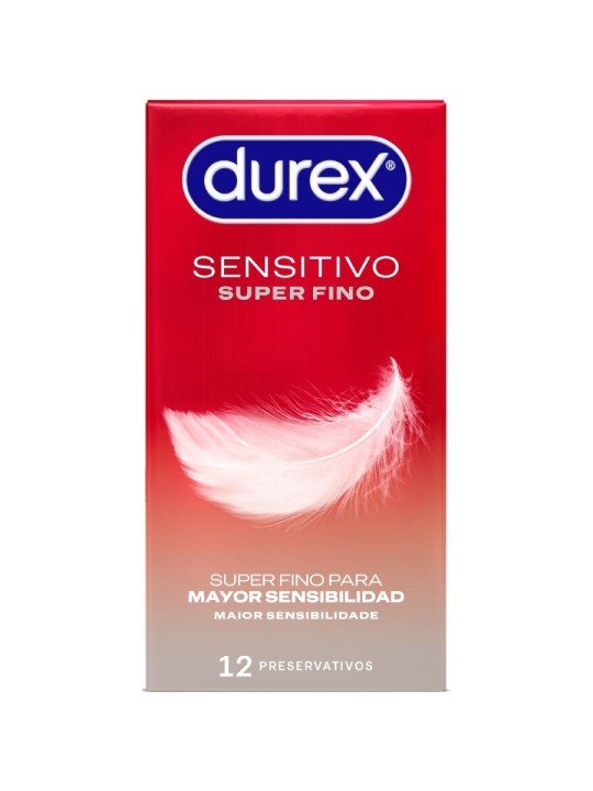 DUREX SENSITIVO SUPER FINO 12 UNIDADES