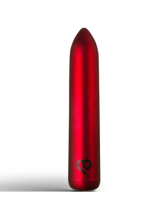 ROCKS OFF BALA VIBRADORA RECARGABLE ROJA