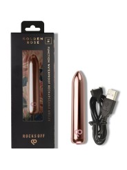 ROCKS OFF BALA VIBRADORA RECARGABLE ROSA