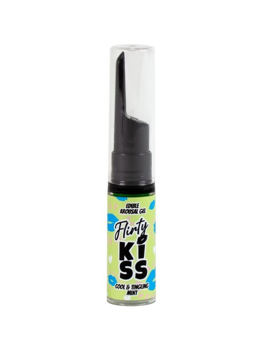 SECRETPLAY FLIRTY KISS GELES CON EFECTOS SEXO ORAL FRESA MENTA 2 x 8 GR