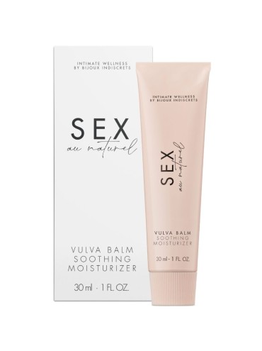 BIJOUX INDISCRETS SEX AU NATUREL BALSAMO HIDRATANTE Y CALMANTE VAGINAL 30 ML