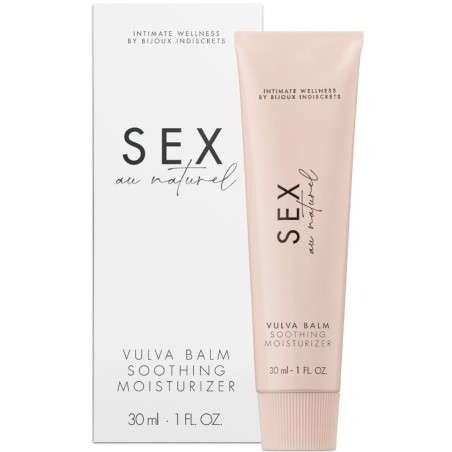 BIJOUX INDISCRETS SEX AU NATUREL BALSAMO HIDRATANTE Y CALMANTE VAGINAL 30 ML