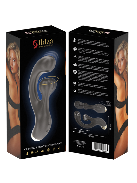 IBIZA ESTIMULADOR VIBRADOR Y ROTATORIO