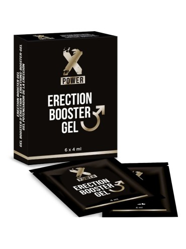 XPOWER ERECTION BOOSTER GEL POTENCIADOR ERECCION 6 X 4 ML
