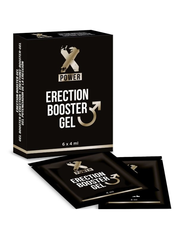 XPOWER ERECTION BOOSTER GEL POTENCIADOR ERECCION 6 X 4 ML