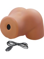 CRAZY BULL ILANA TRASERO FEMENINO REALISTA VIBRADOR SUCCIONADOR CON SONIDO 68 KG