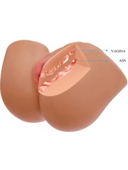 CRAZY BULL ILANA TRASERO FEMENINO REALISTA VIBRADOR SUCCIONADOR CON SONIDO 68 KG