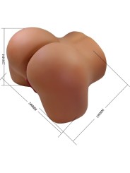 CRAZY BULL WENDY TRASERO FEMENINO REALISTA VIBRADOR SUCCIONADOR CON SONIDO 11 KG