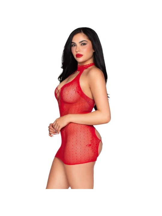 LEG AVENUE MINI VESTIDO HALTER