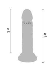 GET REAL PENE REALISTICO DELUXE 15 CM