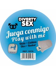 DIABLO PICANTE DADO DURO BLANCO POSTURAS CHICOS CON CUBILETE