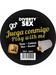 DIABLO PICANTE DADO DURO DORADO POSTURAS HETERO CON CUBILETE