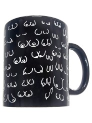 DIABLO PICANTE TAZA NEGRA TETAS 370 ML