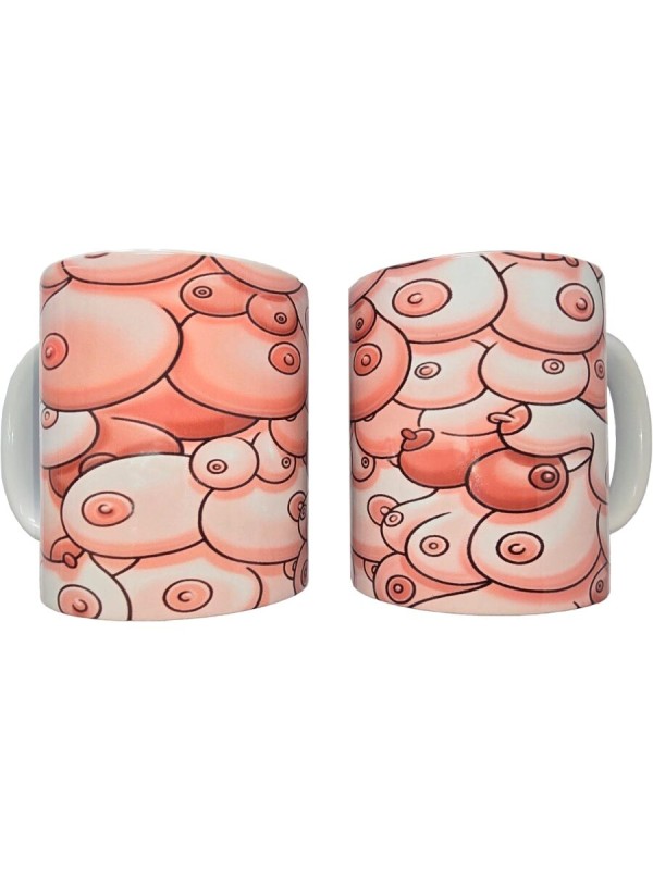 DIABLO PICANTE TAZA COLOR TETAS 370 ML