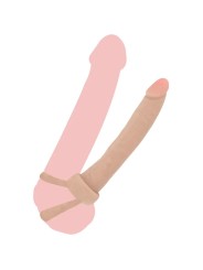 GET REAL DOUBLE TROUBLE PENETRADOR ANAL SILICONA 16 CM