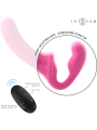 INTENSE AMY VIBRADOR DOBLE 20 CM ROSA CONTROL REMOTO