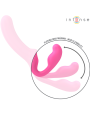 INTENSE AMY VIBRADOR DOBLE 20 CM ROSA CONTROL REMOTO