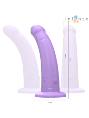 INTENSE EDDIE VIBRADOR 175 CM 10 VIBRACIONES MORADO CONTROL REMOTO
