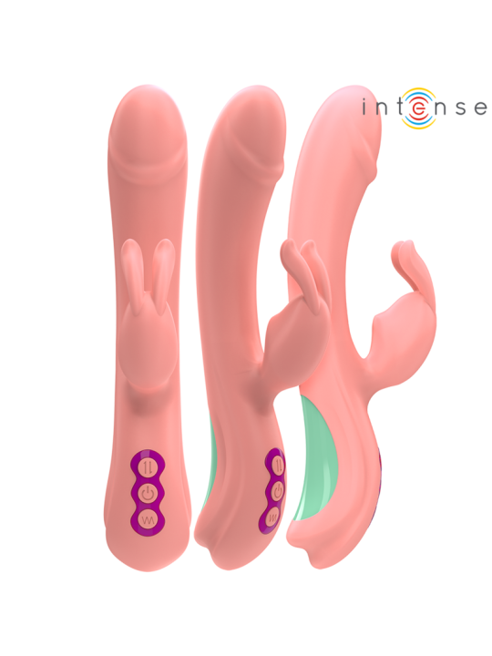 INTENSE RACHEL VIBRADOR RABBIT 5 VIBRACIONES ROSA