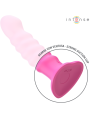 INTENSE CINDY VIBRADOR TALLA L DISENO EN ESPIRAL 10 VIBRACIONES ROSA CONTROL REMOTO