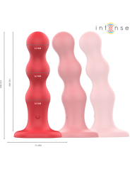 INTENSE CODY VIBRADOR CON VENTOSA ROJO CONTROL REMOTO