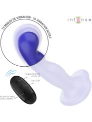INTENSE SHORTY VIBRADOR CON VENTOSA AZUL CONTROL REMOTO