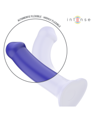 INTENSE VICTORIA VIBRADOR CON VENTOSA 10 VIBRACIONES AZUL OSCURO CONTROL REMOTO