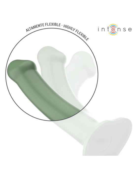 INTENSE BECCA VIBRADOR CON VENTOSA 10 VIBRACIONES VERDE CONTROL REMOTO