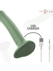 INTENSE BECCA VIBRADOR CON VENTOSA 10 VIBRACIONES VERDE CONTROL REMOTO