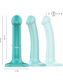 INTENSE KATIE VIBRADOR CON VENTOSA 10 VIBRACIONES AZUL OSCURO CONTROL REMOTO