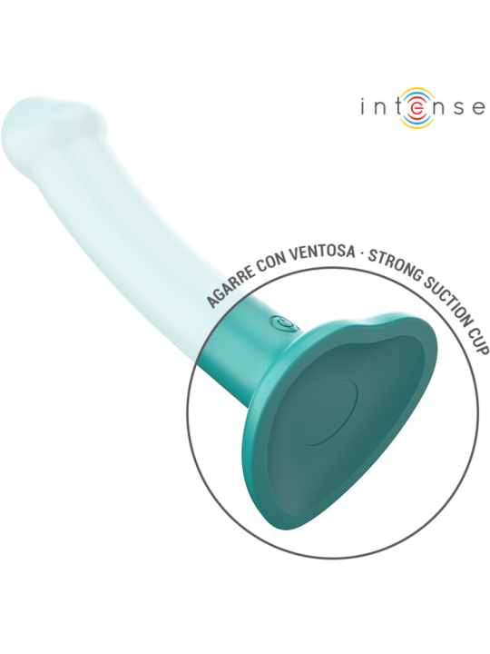 INTENSE KATIE VIBRADOR CON VENTOSA 10 VIBRACIONES AZUL OSCURO CONTROL REMOTO