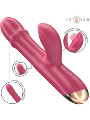 INTENSE CHLOE VIBRADOR MULTIFUNCION 3 EN 1 ROJO