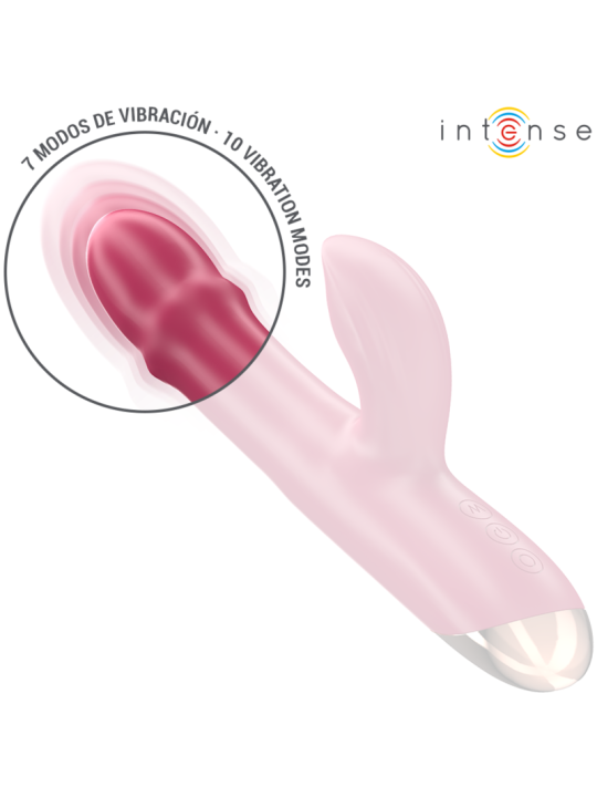 INTENSE CHLOE VIBRADOR MULTIFUNCION 3 EN 1 ROJO