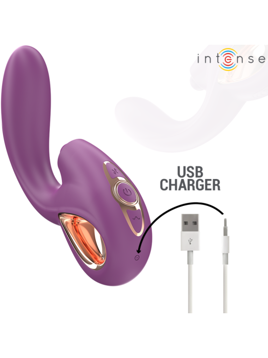 INTENSE LALI VIBRADOR PUNTO G MULTIFUNCION ESTIMULACION EMPUJE VIBRACION MORADO