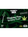 DIABLO GOLOSO 50 PIRULETAS PENE AROMA CANNABIS